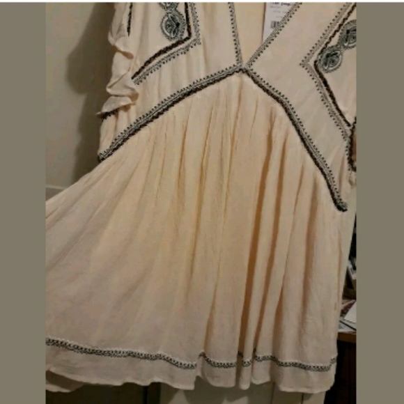 Free People Falling Water Tunic Ivory Combo - Picture 12 of 13